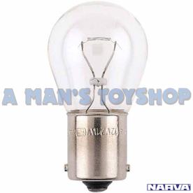 BULB 24 VOLT 21WATT BASE BA15S 10PC