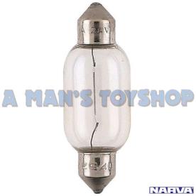 BULB 12V 5W 15x41MM FESTOON