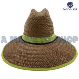 SUN LOVER STRAW HAT FLUORO BAND 59CM