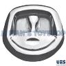 WHALE TAIL TOOLBOX LOCK ALL CHROME