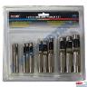 WAD PUNCH SET 12 PCE 1/8-3/4 SIZE HOLLOW