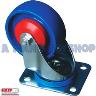 CASTOR 100MM BLUE SWIVEL NYLON WHEEL