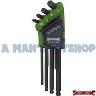 LONG HEX AF SAE  BALL ALLEN KEYS 8 PIECE