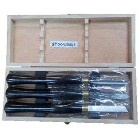 WOOD LATHE 3 PIECE PEN TOOL SET BOXED