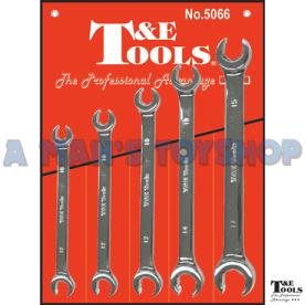 SPANNER SET METRIC 5 PIECE FLARE NUT