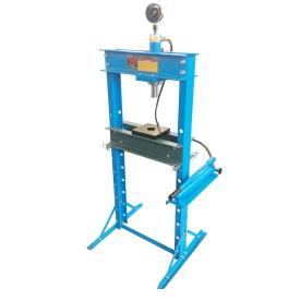 HYDRAULIC 20 TON FLOOR PRESS  W/ GAUGE