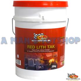 GREASE PAIL RED LITHIUM TAK  20KG DRUM