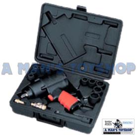 AIR IMPACT WRENCH SET 1/2 DR 1000FT LBS