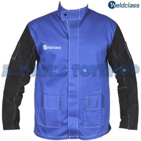 WELDING JACKET BLUE  LONG SLEEVE XL