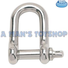 D SHACKLE 12MM 510KG CAP
