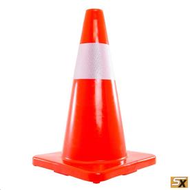 SAFETY CONE 450MM WITH REFLECTIVE BAND