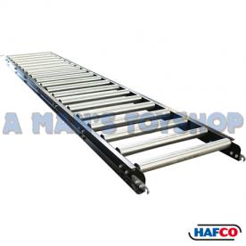 CONVEYOR 20 ROLLERS 600MM WIDE 3 METRE