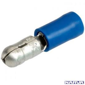 TERMINAL PACK 4MM BULLET MALE BLUE 14PC