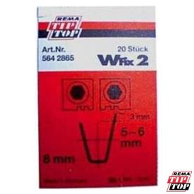 TYRE REGROOVER BLADE W2 20 PACK 8MM DEEP