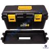 PLASTIC TOOLBOX WITH TRAY 480MM LONG