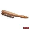 WIRE HAND BRUSH 4 ROW S/S
