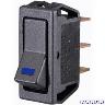 ROCKER SWITCH OFF/ON BLUE LED