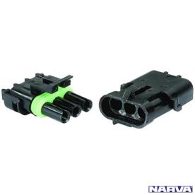 CONNECTOR 3 WAY WATERPROOF 20 AMP