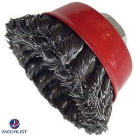 TWIST KNOT WIRE BRUSH 100MM 14X2MM