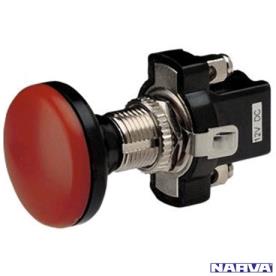 SWITCH OFF/ON PUSH/PULL RED 10AMP AT 12V