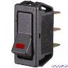 ROCKER SWITCH RED LED OFF/ON