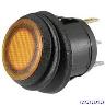 ROCKER SWITCH OFF/ON GREEN LED 20MM