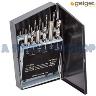 TAP & DRILL SET METRIC 18 PIECE TO 12MM