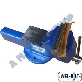 BENCH VICE 125MM FAB STEEL WITH ANVIL