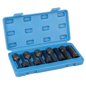 IN HEX SOCKET SET METRIC 1/2DRIVE 5-19MM