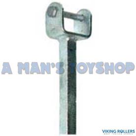 WOOD YOKE HOLDER STRAIGHT 12"X 19MM STEM