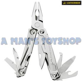REV LEATHERMAN FOLDING PLIER & 13 TOOLS