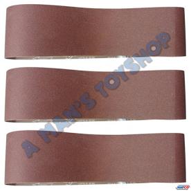 SANDING  BELT 150X1220MM 60 GRIT PACK 3