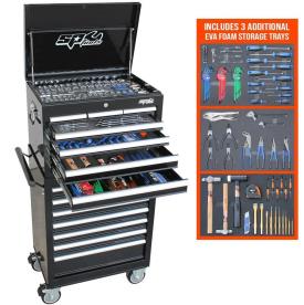 TOOLKIT 244 PIECE 15 DRAWER MET/AF BLACK