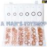 COPPER WASHER ASSORTMENT SET 110PCE