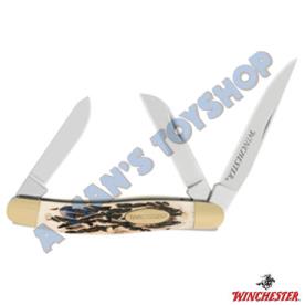 KNIFE 3 BLADE STOCKMAN WINCHESTER POCKET