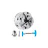 WOOD LATHE CHUCK SELF CENT 70MM X 1"8TPI
