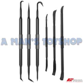 PICK & HOOK MINI PRY BAR SET 6 PCE NYLON