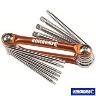 TORX SET 10 PCE FOLD TAMPERPROOF