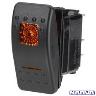 ROCKER SWITCH 12V OFF/ON AMBER SEALED