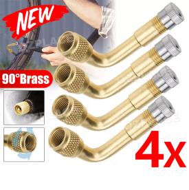 TYRE VALVE 90% EXTENTION ADAPTOR 4 PIECE