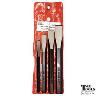 COLD CHISEL SET 4 PIECE 3/8 TO 3/4 WIDE