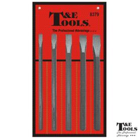 CHISEL COLD SET 5 PIECE LONG 1/2 TO 1"