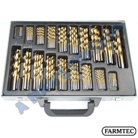 DRILL SET 170 PIECE 1MM TO 10MM TITANIUM