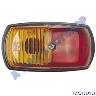 LAMP SIDE  MARKER RED/AMBER SEMI TRAILER