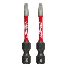 POWER BIT SQUARE RECESS #1 50MM 2PK