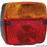 LAMP SQUARE  REAR STOP/TAILLBLINKER 12V