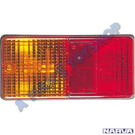 LAMP REAR STOP/TAIL 167 X 82 X 50MM BULB