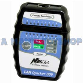 LAN CABLE TESTER OPEN,SHORT & CROSS TEST