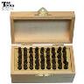 NUMBER & LETTER PUNCH SET 4MM 36 PIECE