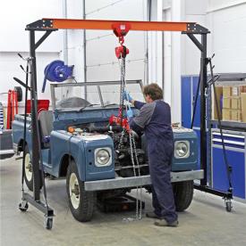 MOBILE GANTRY & GIRDER RAIL1000KG WHEELS